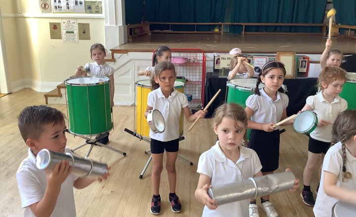 Image of Reception Transition Day (Current Ahlberg Class)